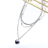 New product on the market! Heart-shaped multi-layer collarbone necklace, light luxury and niche design, simple and elegant, a must-have for elegant women! Limited-time flash sale! You'll regret it if you don't buy! Application Scenario